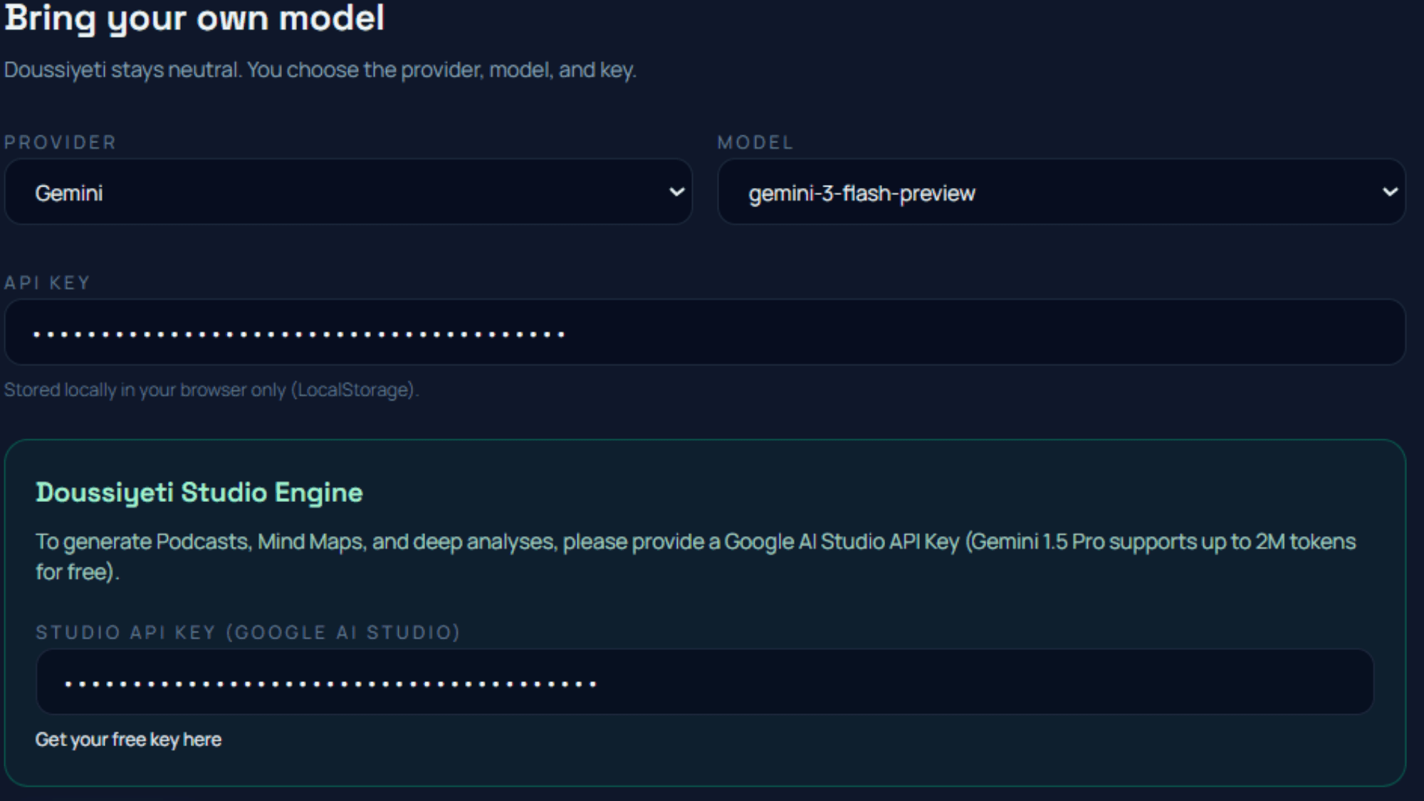 إحضار نموذجك الخاص (BYOM)